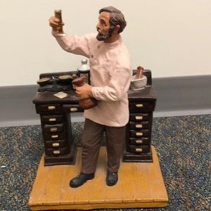 Male pharmacist figure